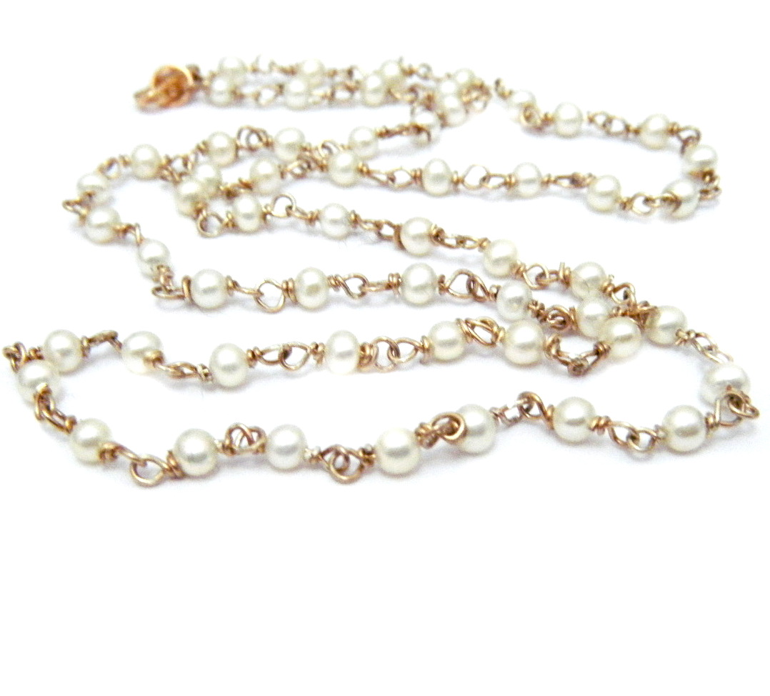 Handmade Pearl Chain